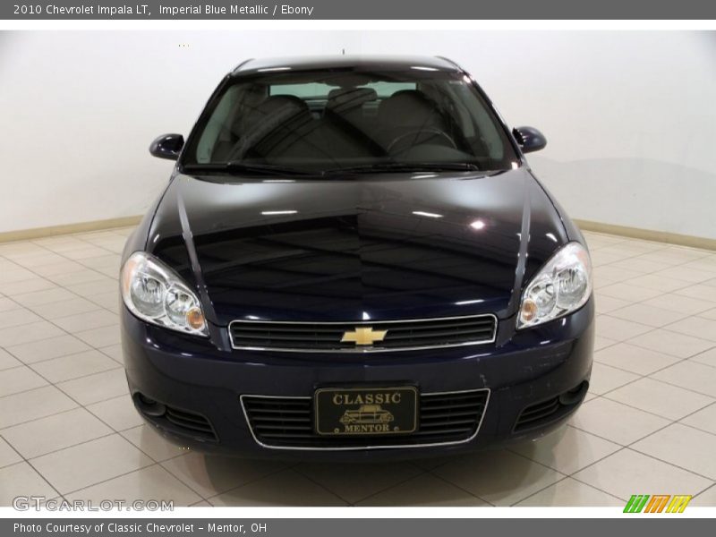 Imperial Blue Metallic / Ebony 2010 Chevrolet Impala LT