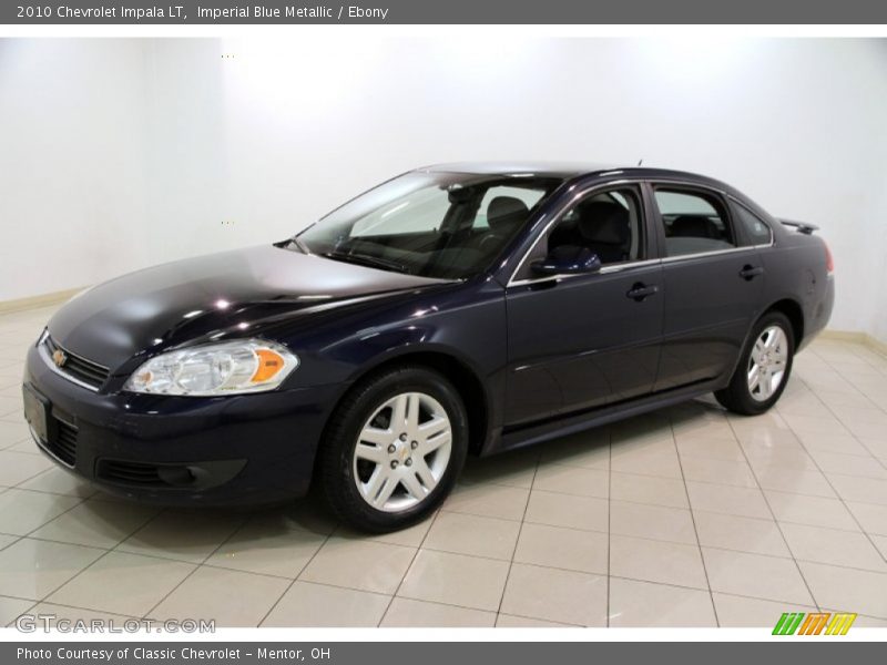 Imperial Blue Metallic / Ebony 2010 Chevrolet Impala LT