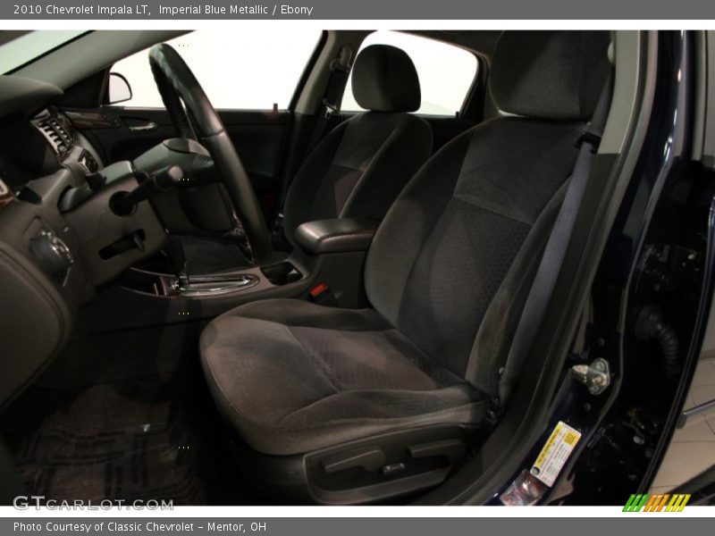 Imperial Blue Metallic / Ebony 2010 Chevrolet Impala LT