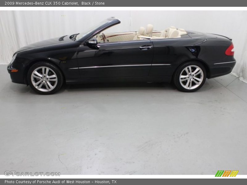  2009 CLK 350 Cabriolet Black