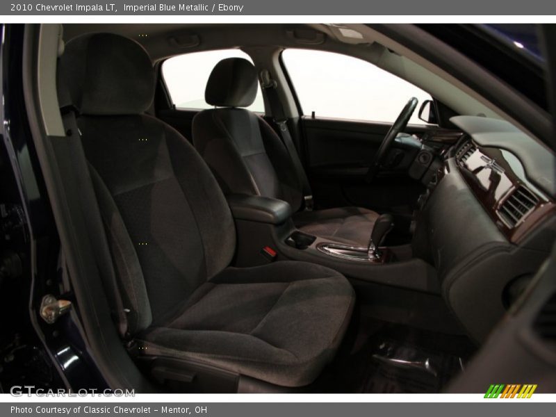 Imperial Blue Metallic / Ebony 2010 Chevrolet Impala LT