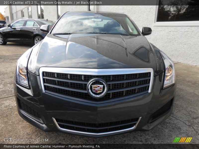 Phantom Gray Metallic / Jet Black/Jet Black 2014 Cadillac ATS 2.5L