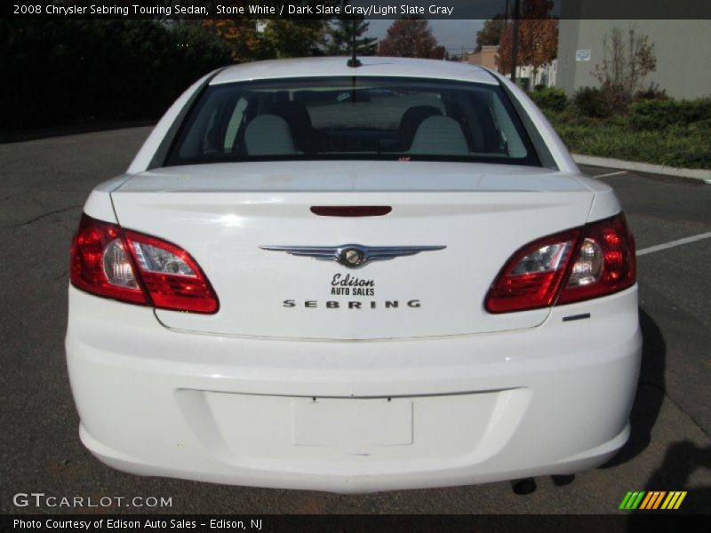 Stone White / Dark Slate Gray/Light Slate Gray 2008 Chrysler Sebring Touring Sedan