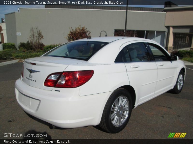 Stone White / Dark Slate Gray/Light Slate Gray 2008 Chrysler Sebring Touring Sedan