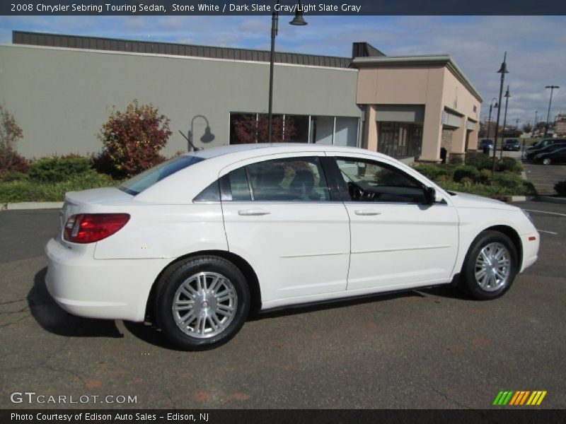 Stone White / Dark Slate Gray/Light Slate Gray 2008 Chrysler Sebring Touring Sedan
