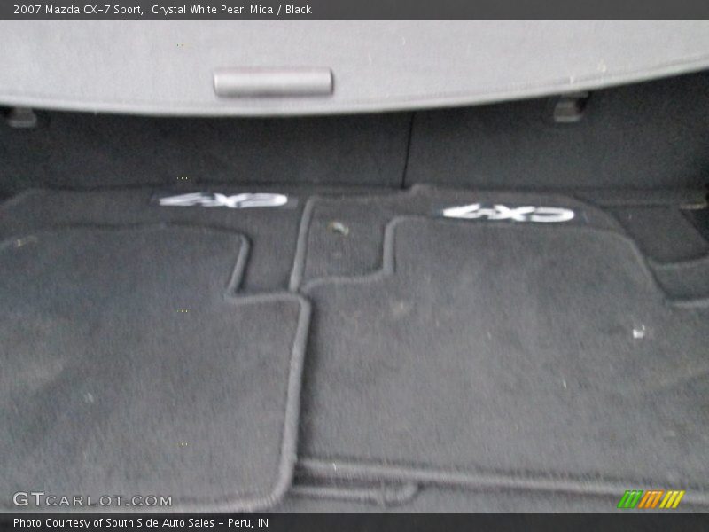 Crystal White Pearl Mica / Black 2007 Mazda CX-7 Sport