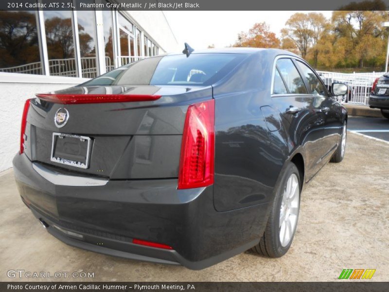 Phantom Gray Metallic / Jet Black/Jet Black 2014 Cadillac ATS 2.5L