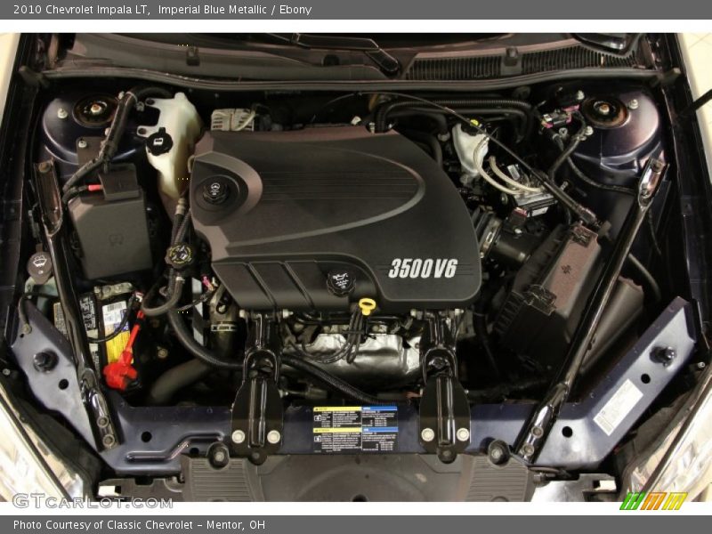 Imperial Blue Metallic / Ebony 2010 Chevrolet Impala LT