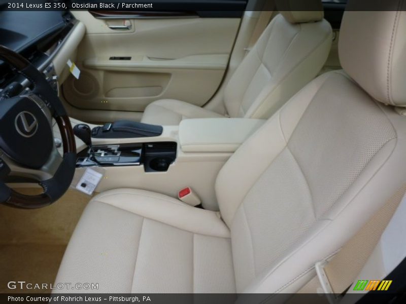 Obsidian Black / Parchment 2014 Lexus ES 350