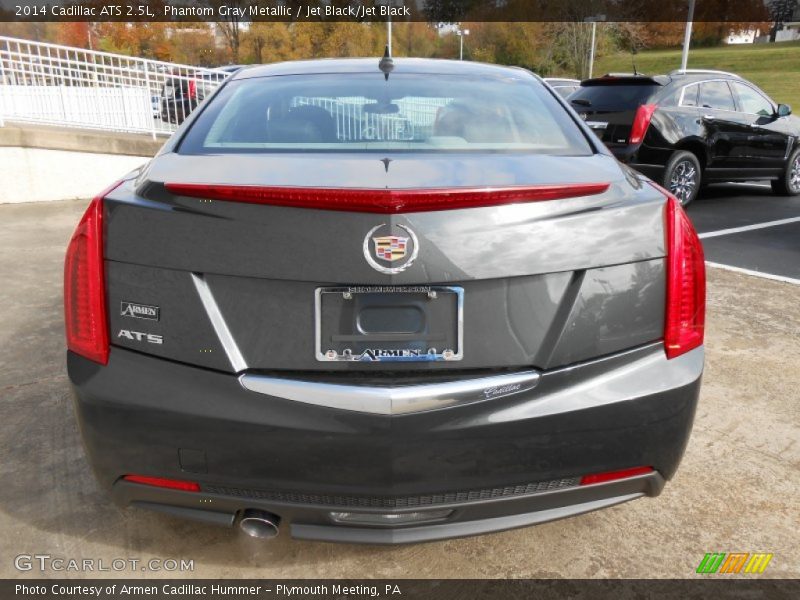 Phantom Gray Metallic / Jet Black/Jet Black 2014 Cadillac ATS 2.5L