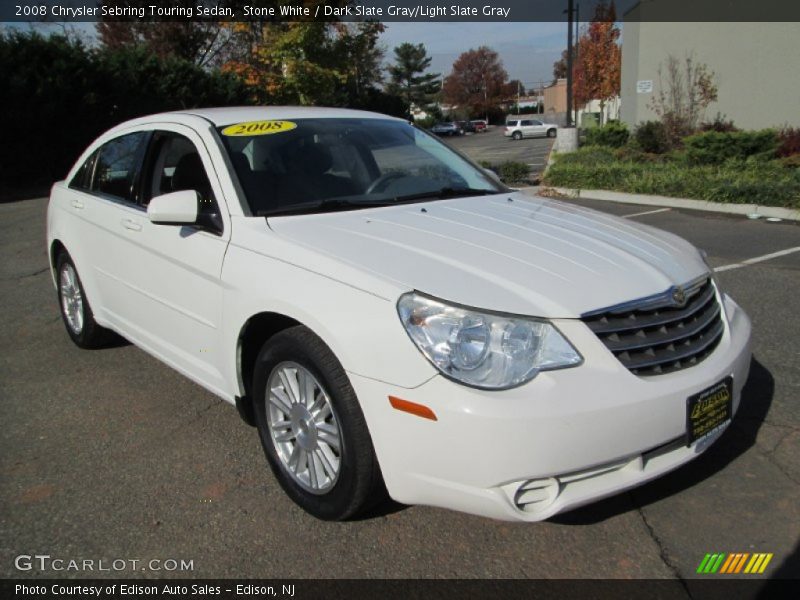 Stone White / Dark Slate Gray/Light Slate Gray 2008 Chrysler Sebring Touring Sedan