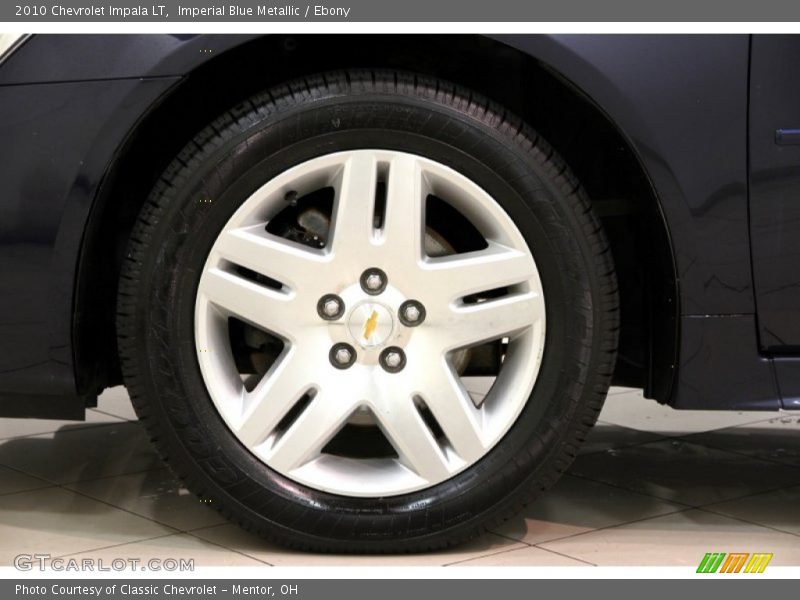 Imperial Blue Metallic / Ebony 2010 Chevrolet Impala LT