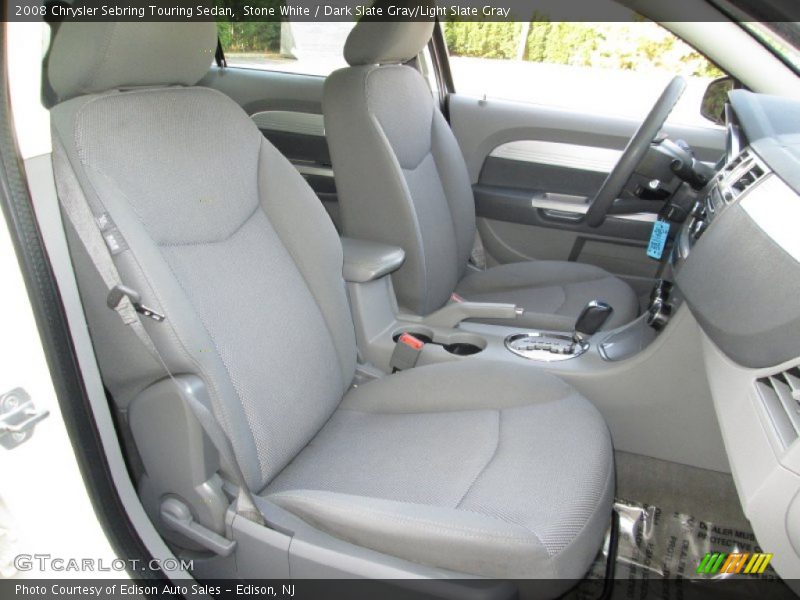 Stone White / Dark Slate Gray/Light Slate Gray 2008 Chrysler Sebring Touring Sedan