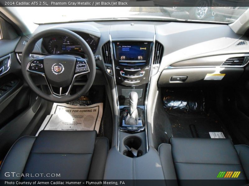 Phantom Gray Metallic / Jet Black/Jet Black 2014 Cadillac ATS 2.5L