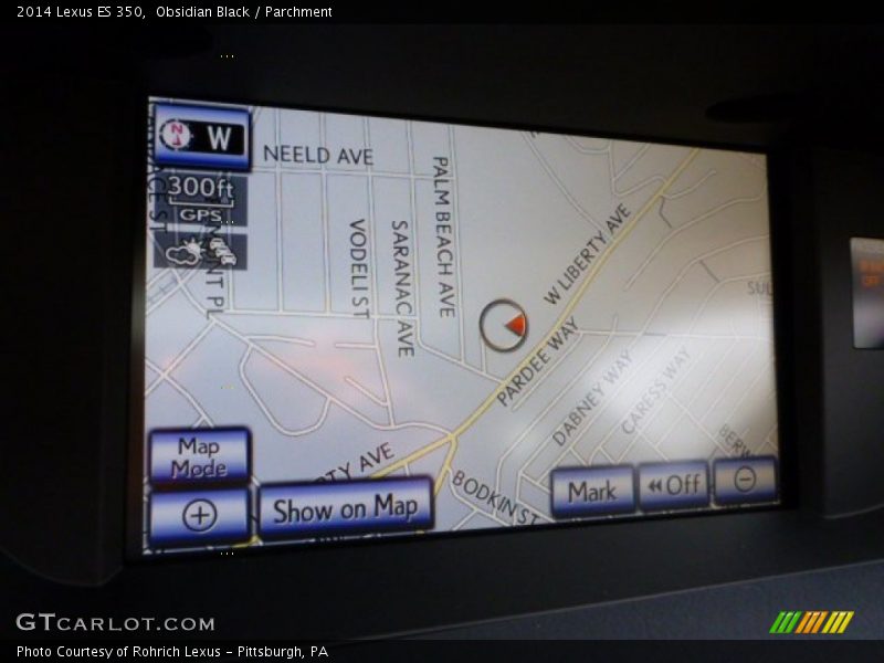 Obsidian Black / Parchment 2014 Lexus ES 350