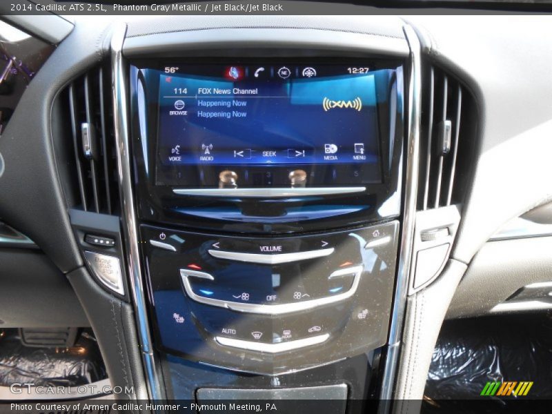 Phantom Gray Metallic / Jet Black/Jet Black 2014 Cadillac ATS 2.5L