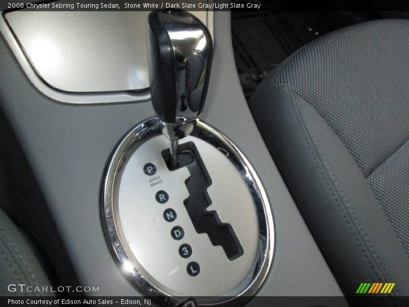 Stone White / Dark Slate Gray/Light Slate Gray 2008 Chrysler Sebring Touring Sedan