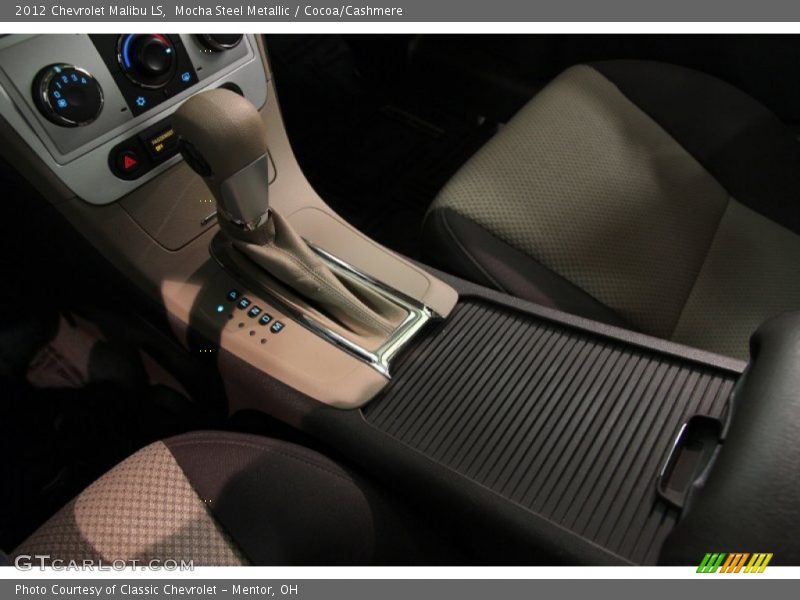 Mocha Steel Metallic / Cocoa/Cashmere 2012 Chevrolet Malibu LS