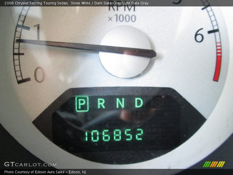 Stone White / Dark Slate Gray/Light Slate Gray 2008 Chrysler Sebring Touring Sedan
