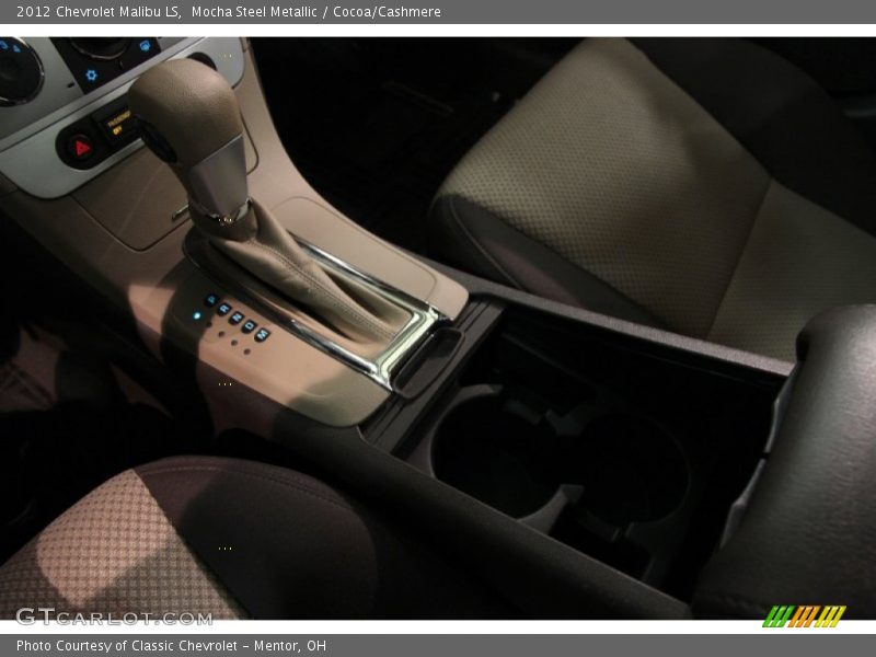 Mocha Steel Metallic / Cocoa/Cashmere 2012 Chevrolet Malibu LS
