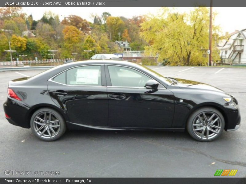  2014 IS 250 F Sport AWD Obsidian Black