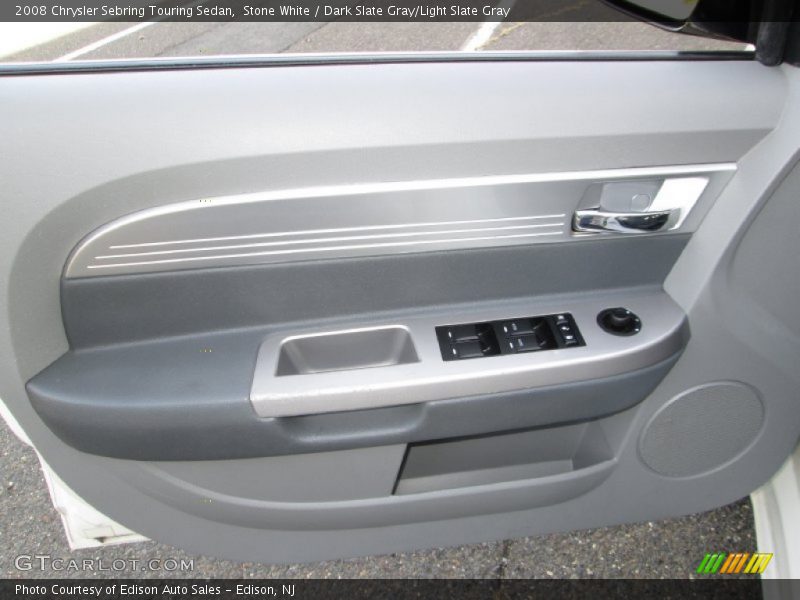 Stone White / Dark Slate Gray/Light Slate Gray 2008 Chrysler Sebring Touring Sedan