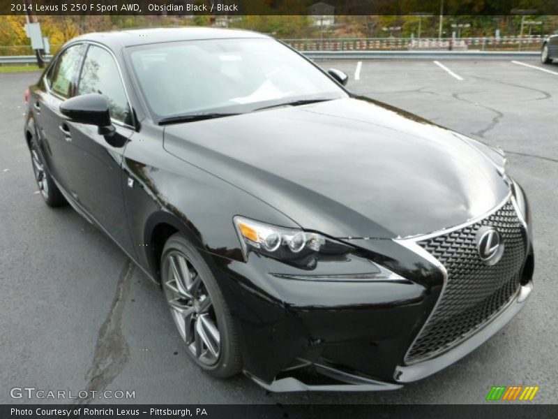 Front 3/4 View of 2014 IS 250 F Sport AWD