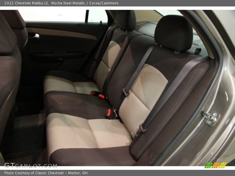 Mocha Steel Metallic / Cocoa/Cashmere 2012 Chevrolet Malibu LS