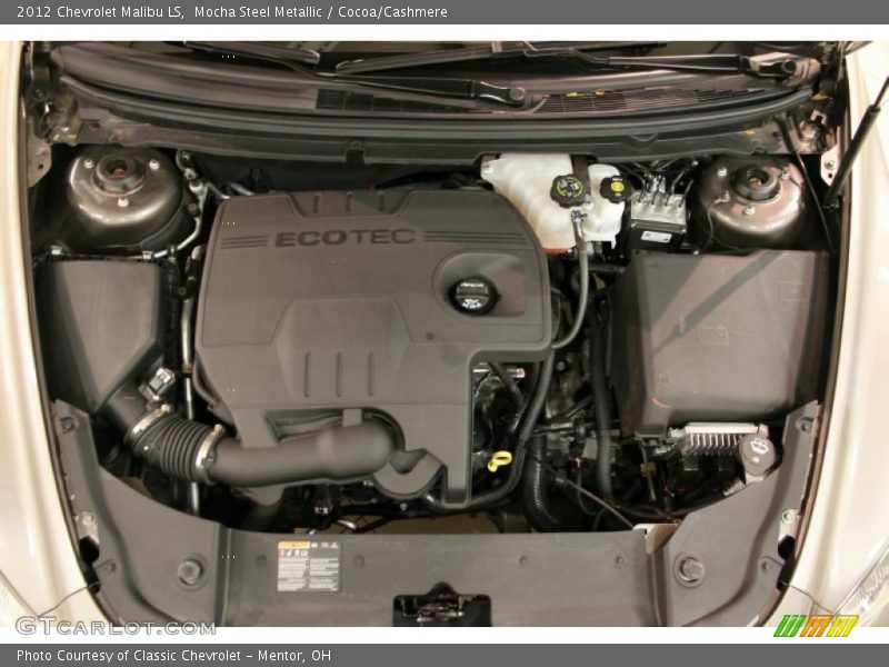Mocha Steel Metallic / Cocoa/Cashmere 2012 Chevrolet Malibu LS