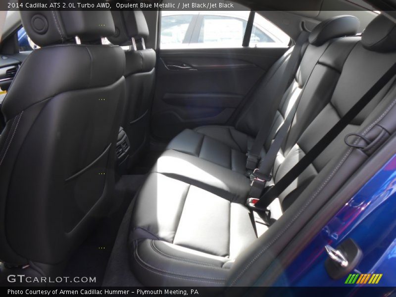 Rear Seat of 2014 ATS 2.0L Turbo AWD