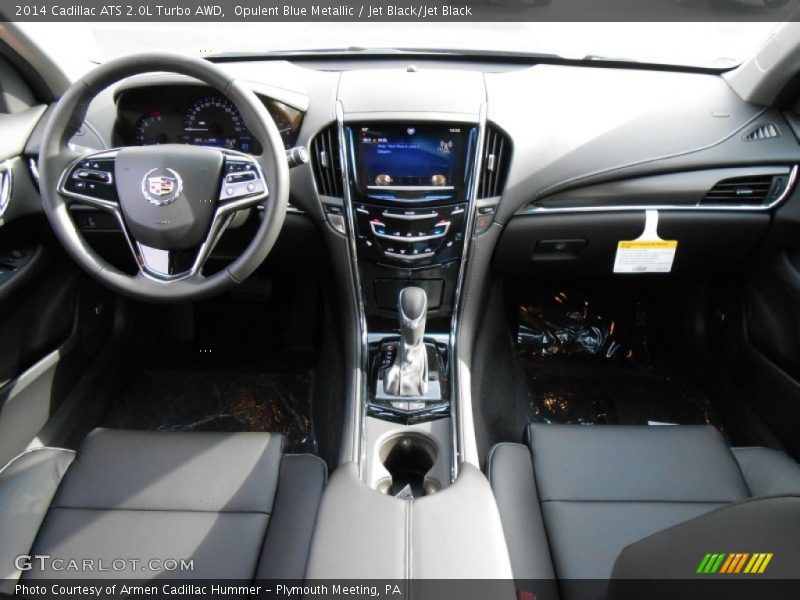 Opulent Blue Metallic / Jet Black/Jet Black 2014 Cadillac ATS 2.0L Turbo AWD