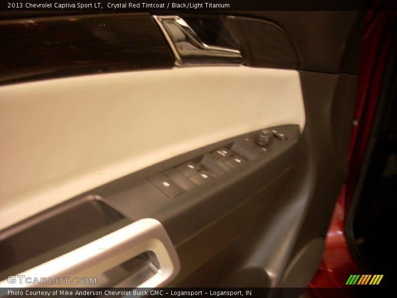 Crystal Red Tintcoat / Black/Light Titanium 2013 Chevrolet Captiva Sport LT