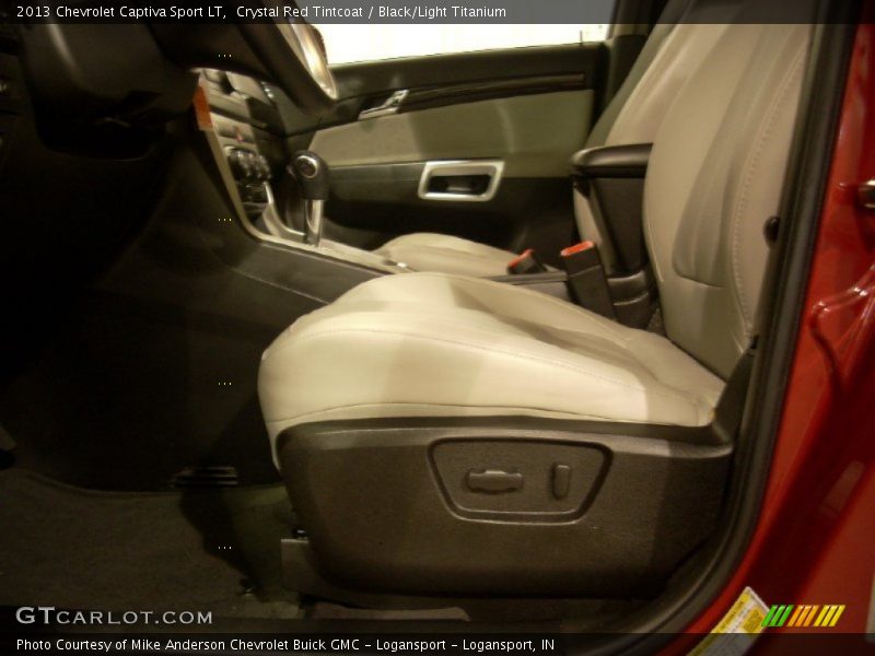 Crystal Red Tintcoat / Black/Light Titanium 2013 Chevrolet Captiva Sport LT