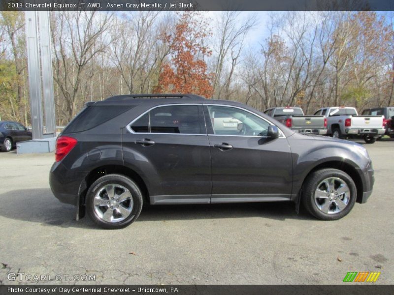 Ashen Gray Metallic / Jet Black 2013 Chevrolet Equinox LT AWD