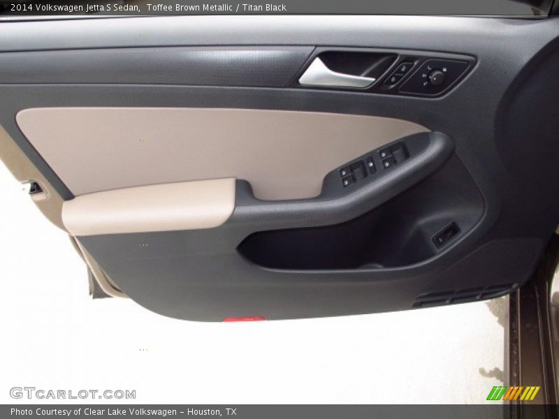 Toffee Brown Metallic / Titan Black 2014 Volkswagen Jetta S Sedan