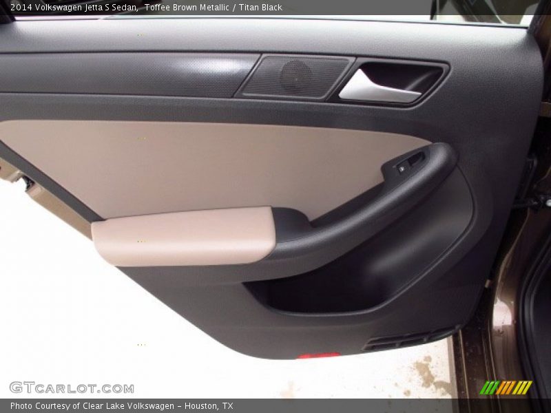 Toffee Brown Metallic / Titan Black 2014 Volkswagen Jetta S Sedan