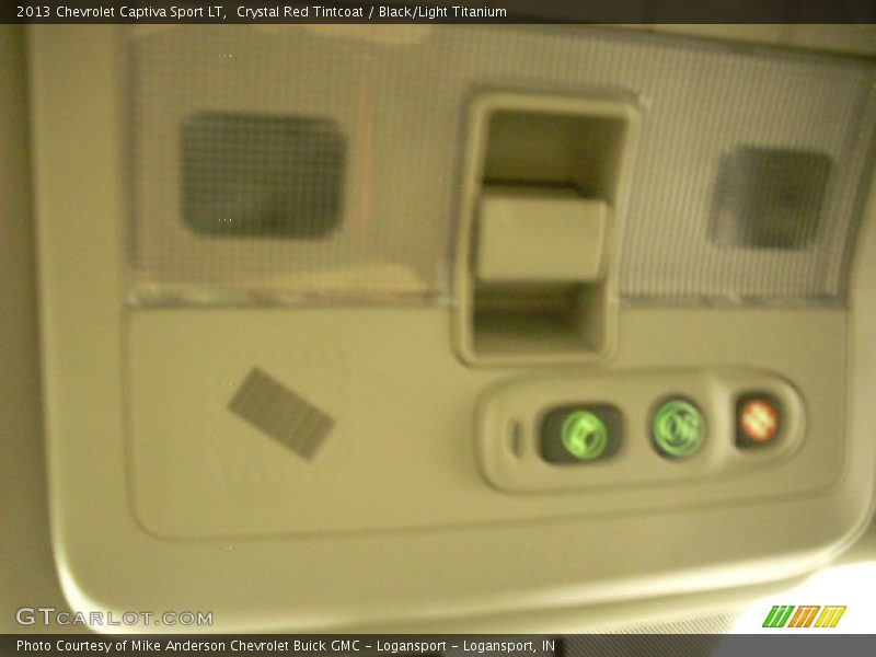 Crystal Red Tintcoat / Black/Light Titanium 2013 Chevrolet Captiva Sport LT