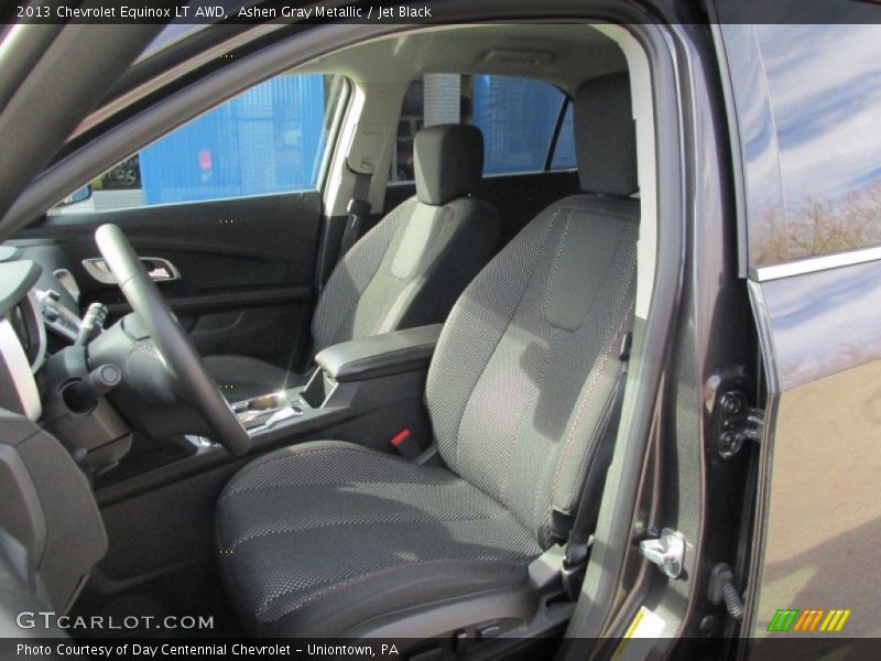 Ashen Gray Metallic / Jet Black 2013 Chevrolet Equinox LT AWD