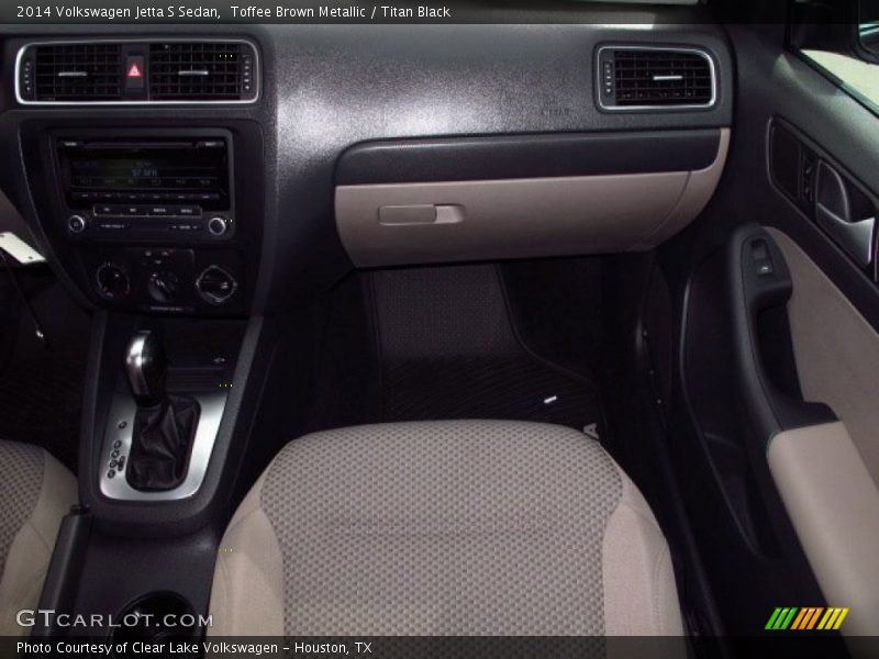 Toffee Brown Metallic / Titan Black 2014 Volkswagen Jetta S Sedan