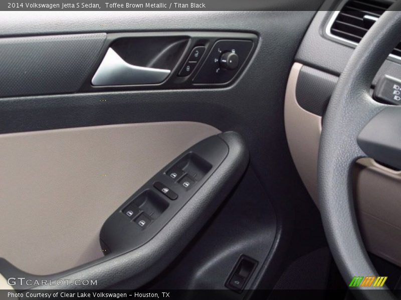Toffee Brown Metallic / Titan Black 2014 Volkswagen Jetta S Sedan