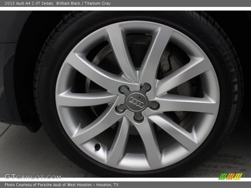 Brilliant Black / Titanium Gray 2013 Audi A4 2.0T Sedan