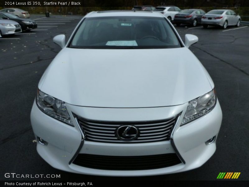Starfire Pearl / Black 2014 Lexus ES 350