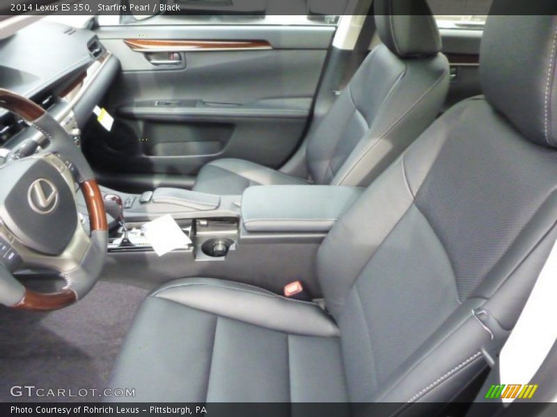 Starfire Pearl / Black 2014 Lexus ES 350