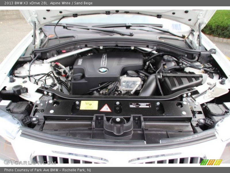 Alpine White / Sand Beige 2013 BMW X3 xDrive 28i