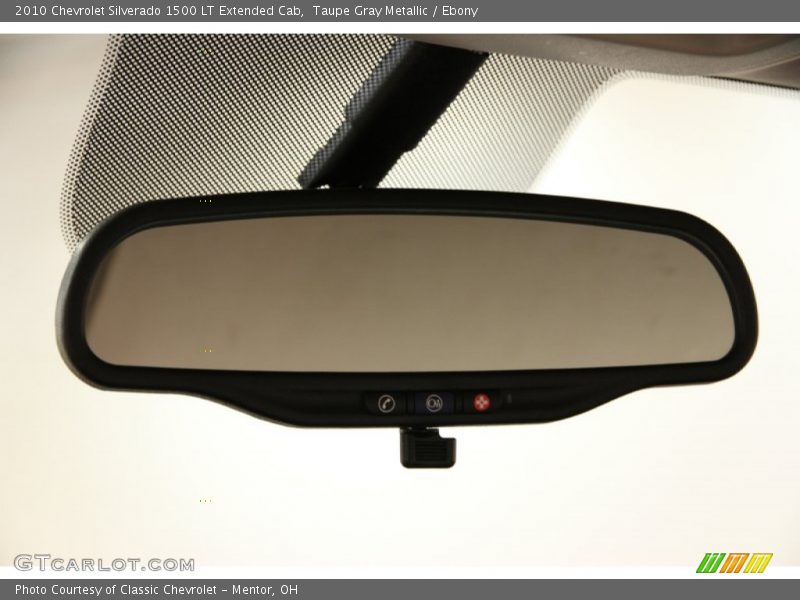 Taupe Gray Metallic / Ebony 2010 Chevrolet Silverado 1500 LT Extended Cab