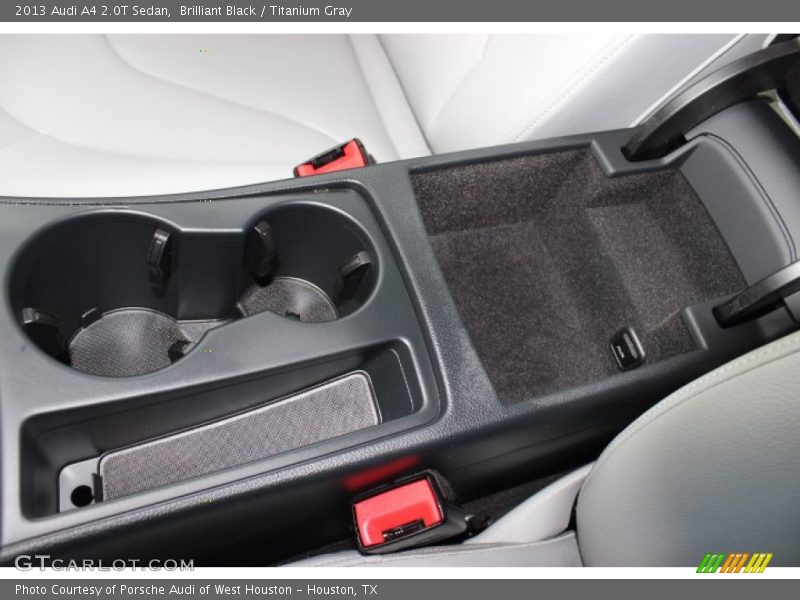 Brilliant Black / Titanium Gray 2013 Audi A4 2.0T Sedan