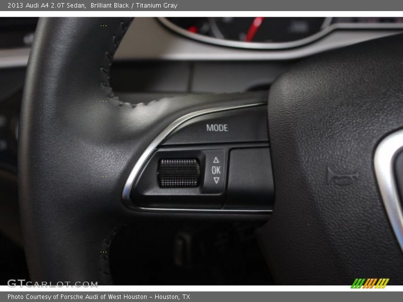 Brilliant Black / Titanium Gray 2013 Audi A4 2.0T Sedan