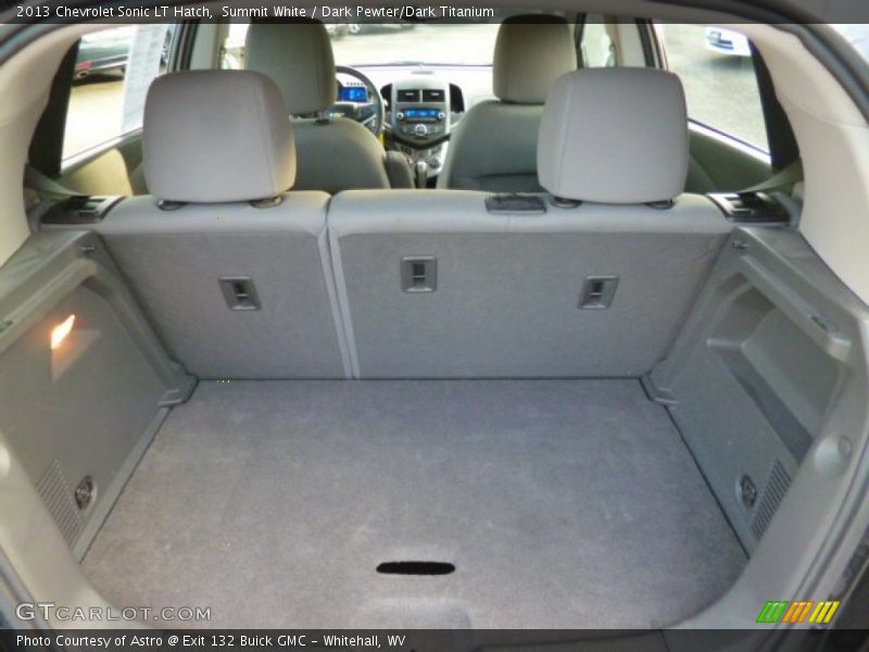Summit White / Dark Pewter/Dark Titanium 2013 Chevrolet Sonic LT Hatch