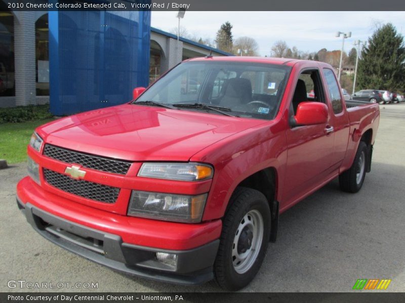 Victory Red / Ebony 2010 Chevrolet Colorado Extended Cab