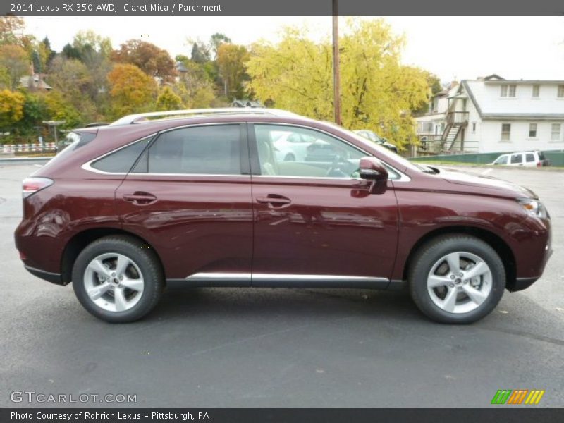 Claret Mica / Parchment 2014 Lexus RX 350 AWD